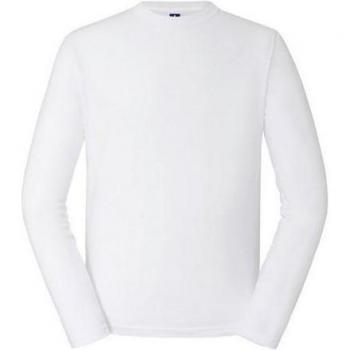 Russell Herren Langarm-T-Shirt in Größe L