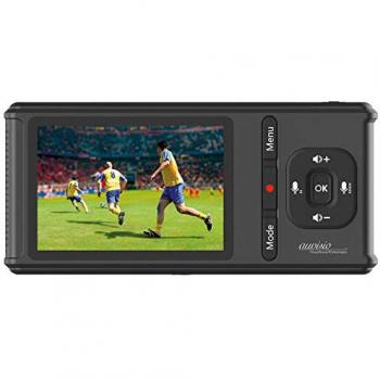 Auvisio Videorecorder 4K: 4K-HDMI-Video-Rekorder, Livestream, 3,5 / 8,9 cm Display, Akku, 60fps