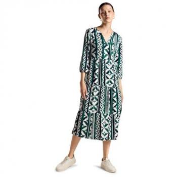 STREET ONE Tunikakleid, Zick Zack Print