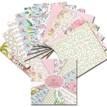 24 Stuks Decoratief Papier voor Scrapbooking en Dagboeken
