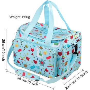 Knitting Needle and Yarn Storage Bag