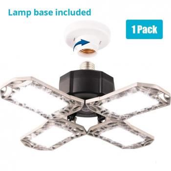 NICLUX 4-Blatt LED Beleuchtung für Werkstätten