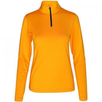 Bogner Fire+Ice Women's Margo Base Layer Pullover Orange Size S