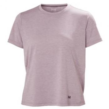 Women’s Helly Hansen SVAL Purple Clay Short Sleeve Base Layer – Large