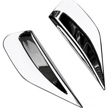 2 piezas de cubierta de esquina lateral del parabrisas trasero Deocr Trim ABS para Buick Encore
