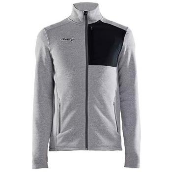 Craft Adv Explore Heavy Fleece Jacket M (L) – Graue Version