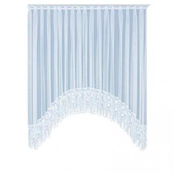 Wirth Gardine »Elena«, Faltenband, Plauener Spitze