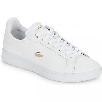 Lacoste Women's White Premium Leather Sneakers
