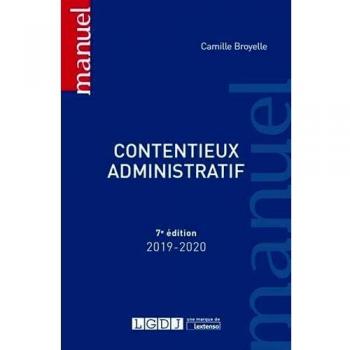 Contentieux administratif, 7ème édition