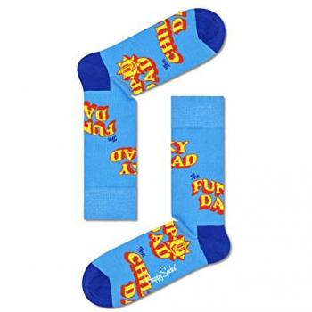Happy Socks Beste Papa Sock Blau Baumwolle Gr 41/46