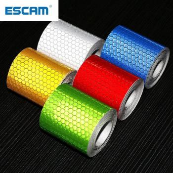 ESCAM 5cm x 3m Sicherheitsreflexband für Automobile und Motorräder