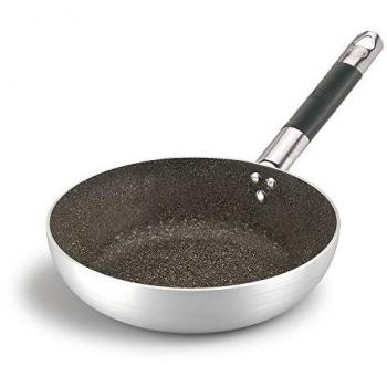 Poêle Évasée en Aluminium Argent