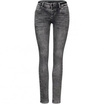 STREET ONE Slim-Fit Hose mit mittlerer Bundhöhe