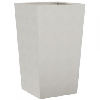Fioriera da Giardino 45x45x75 cm in Acciaio Inox con Design Moderno