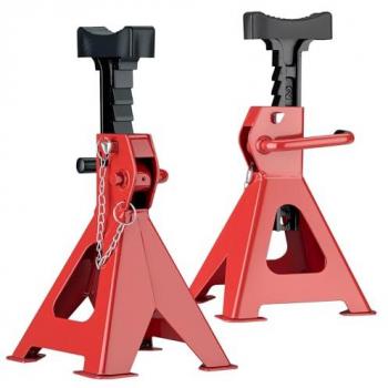Chandelles de levage Wiltec : 3 t, hauteur ajustable 290–425 mm