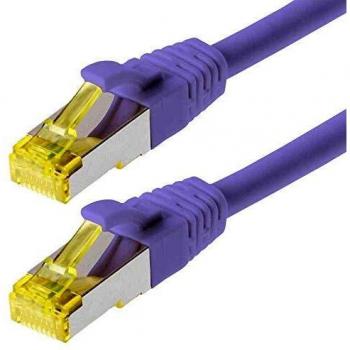 Helos Patchkabel S/FTP (PIMF) CAT 6a lila 30m