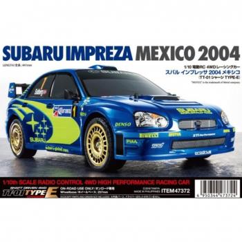 Tamiya RC Impreza Messico 2004 Kit TT-01E