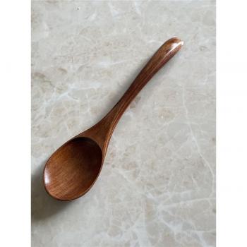 Wooden Baby Feeding Spoons with Handle