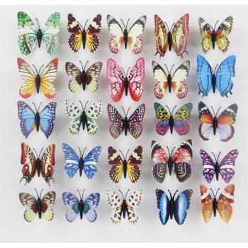 Glow-in-the-Dark Butterfly Wall Stickers