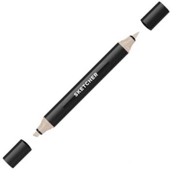 Molotow Brush & Chisel Marker Warmgrau 2