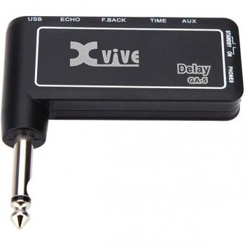 Xvive GA3 Classic Rock Mini Portable Rechargeable Electric Guitar Headphone Amplifier