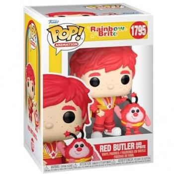 Colección Rainbow Brite: Red Butler con Sprite – Figurita Premium