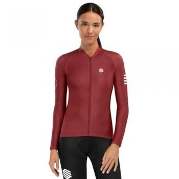 Maillot M2 Cherry Siroko para mujer en color burdeos