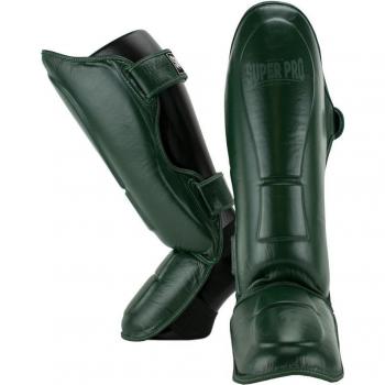 Super Pro Guardian Thai Boxing Leather Shin Guards