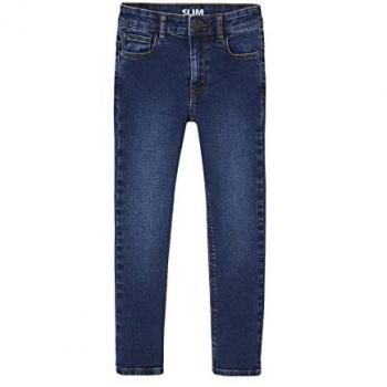 VertBauet Boys Slim Leg Basics Jeans, Stone 3/4Y Edition