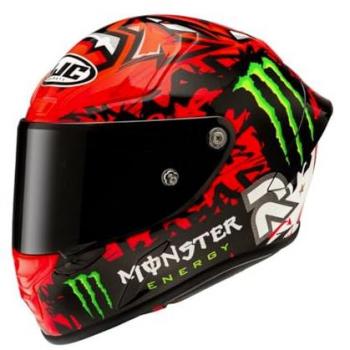 HJC RPHA 1 Quartararo Réplica II Casque Blanc et Rouge Taille 2XL