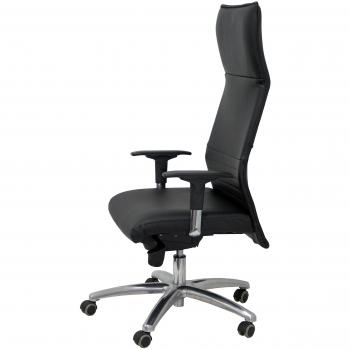 Piqueras y Crespo Albacete XL Sillón Similpiel con Espuma Viscoelástica Negro