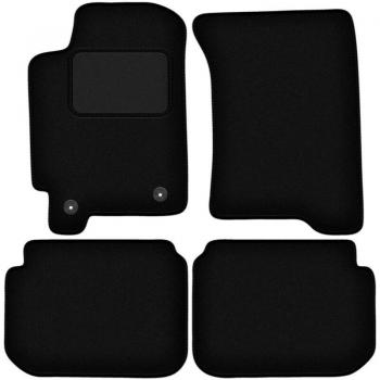 Pannelli di Tappetino Velluto Nero per Subaru Impreza GC (Hatchback/Berlina/Station Wagon) 1992‑2001