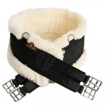Kentucky Horsewear Sattelgurt mit Lammfell