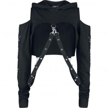Midnight Lace Gothic Hoodie