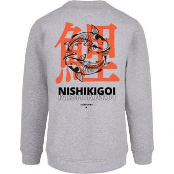 F4NT4STIC Relaxed Fit Kapuzenpullover mit Koi Design