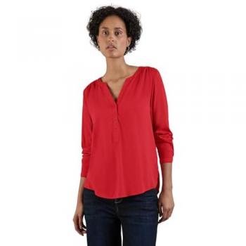 STREET ONE Shirtbluse mit Seitenschlitzen