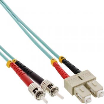 InLine® 22440 Cavo Bretella Fibra Ottica Duplex SC/ST 50/125µm OM3 25M Nero
