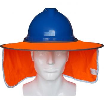 Protective Helmet Neck Shield
