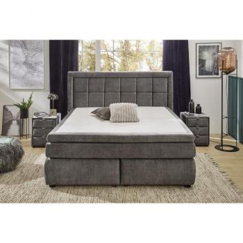 Bett SOPHIA MAX von Jockenhöfer in stilvollem Grau