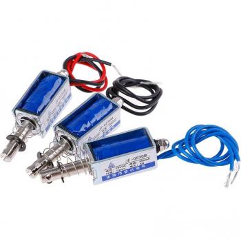 Electroimán de válvula solenoide 6V 12V 24V para aire/gas