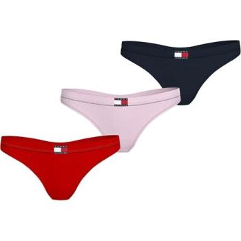 Tommy Hilfiger Women's 3-Pack Red & Pink Thongs