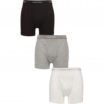 3-Pack Men's Cotton Boxer Briefs by Calvin Klein