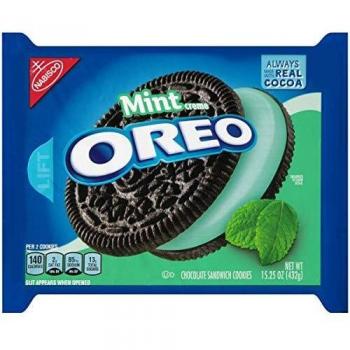 Oreo Galletas de Sándwich con Sabor a Menta