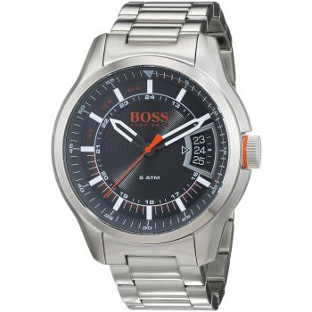 Hugo Boss Orange Hong Kong Men's Analog Classic Silver Stainless Steel Bracelet Watch