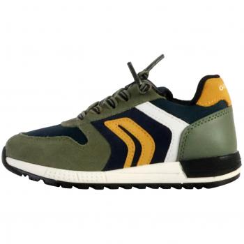 Basket Geox Alben Junior Cuir