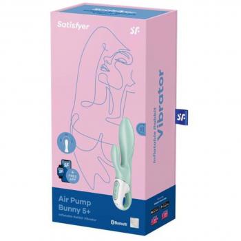 Vibromasseur gonflable Satisfyer Air Pump Bunny 5 Connect App