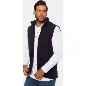 JP1880 Men's Plus Size Fleece Vest, Blue, 3XL, Polyester