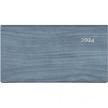 Planificador de bolsillo semanal 6×11 cm – Cervino Deusto Azul Castellano