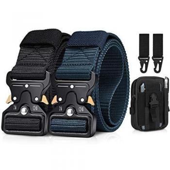 Paquet de 2 Ceintures Tactiques BESTKEE pour Hommes