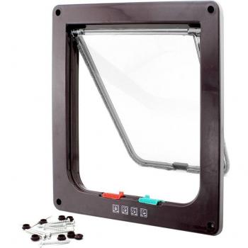 Puerta de plástico ABS para perros y gatos